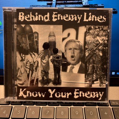 BEHIND ENEMY LINES - Know Your Enemy cd (Punk)