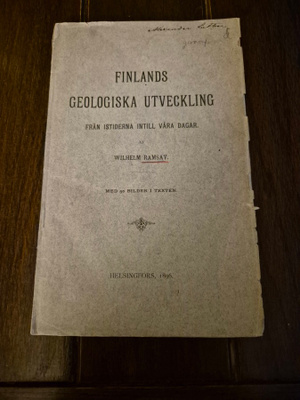 Ramsay: Finlands geologiska utveckling (kuv. 1896)