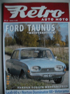 Retro auto moto lehti Nro 57 2007 (27.1)