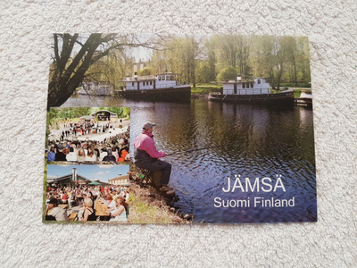 JÄMSÄ FINLAND JOKI Postikortti*