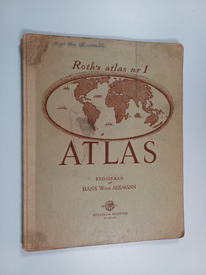 Roths atlas, Nr. 1 - För allmänna läroverken