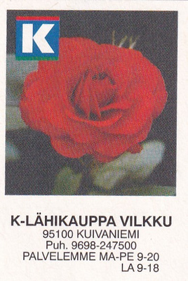 Kuivaniemi, K-Lähikauppa Vilkku   2/14