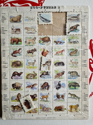 Zoo Vintage Palapeli eläimet L.L.Larsen