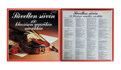 SÄVELTEN SIIVIN - 150 KLASSISEN MUSIIKIN SUOSIKKIA 8LP