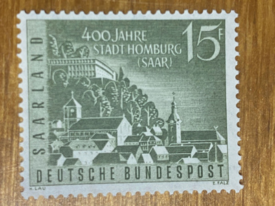 SAKSA SAARLAND HOMBURG 400 VUOTTA**