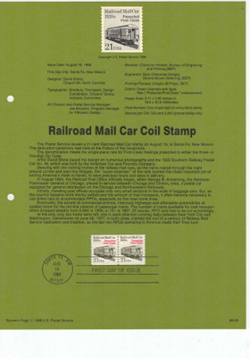USA Mi 1995  ensipäivälehti (ETB)