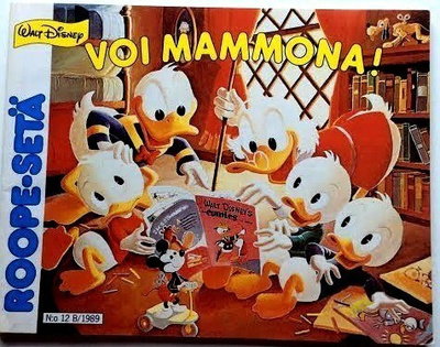 Disney Roope setä Voi Mammona