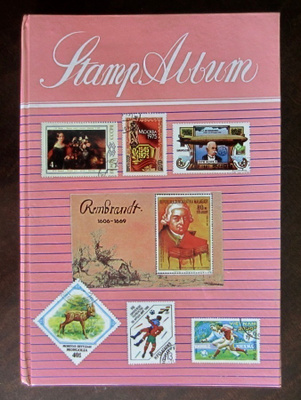 Stamp  Album, Suomen  postimerkeillä  varustettuna