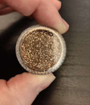 Pronssi glitter