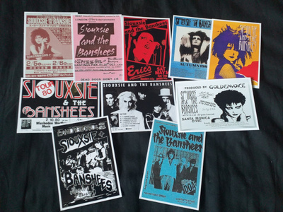 SIOUXSIE & THE BANSHEES - postikorttisetti   (Upea!) #2