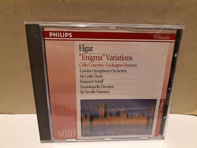 Elgar:Enigma variations-Cello concerto-Davis-Marriner CD