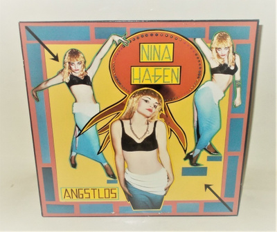 NINA HAGEN: ANGSTLOS  (LP)