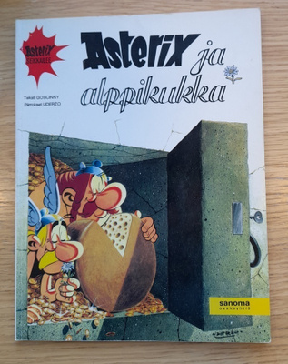 Asterix ja Alppikukka - 1. painos (1972)
