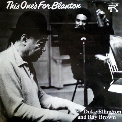 DUKE ELLINGTON AND RAY BROWN - THIS ONES FOR BLANTON LP