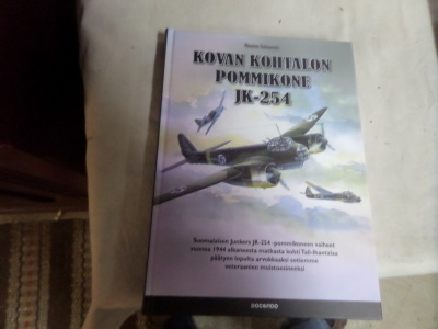 rauno suhonen kovan kohtalon pommikone jk-254