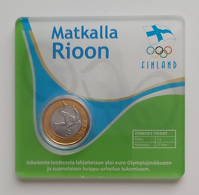 MATKALLA RIOON-RION OLYMPIALAISMITALI-YLEISURHEILU