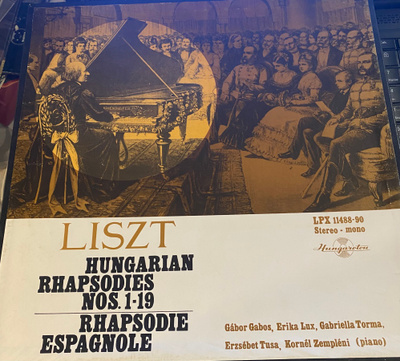 Liszt: Hungarian Rhapsodies, Rhapsodie Espagnole 3LP