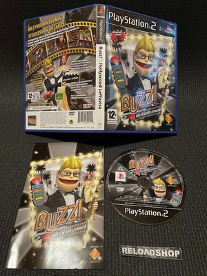Buzz! Hollywood Leffavisa - FIN PS2 - CIB