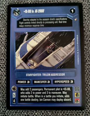 SW CCG - IG-88 In IG-2000