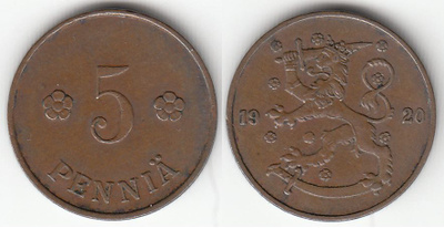 5 p 1920