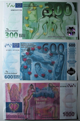 300 , 600 , 1000 erotiikka setelit. - Ei aito