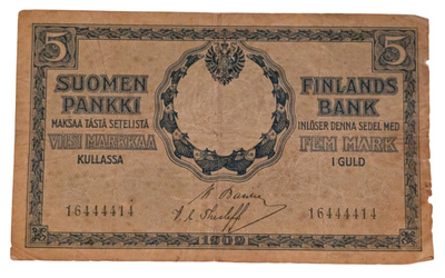 5 Markkaa 1909 16444414