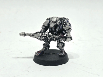 WH40K - Space Marine with Heavy Laser (1985) [S201]