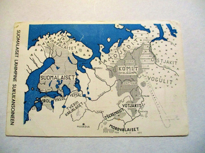 Suomalaiset lähimpine sukukansoineen kp (o) - 1942