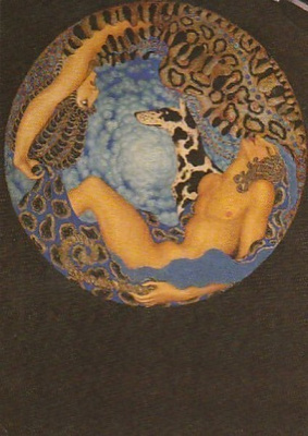 Postikortti,TAIDEKORTTI,Venäläinen Symbolismi, Galleria Otso