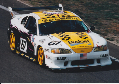 Team Saleen Allen, Ford Mustang , Ralliauto     e91