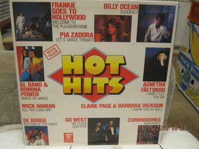 Hot Hits lp-levy