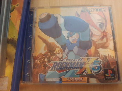 PS1 Rockman X5 CIB japaniversio