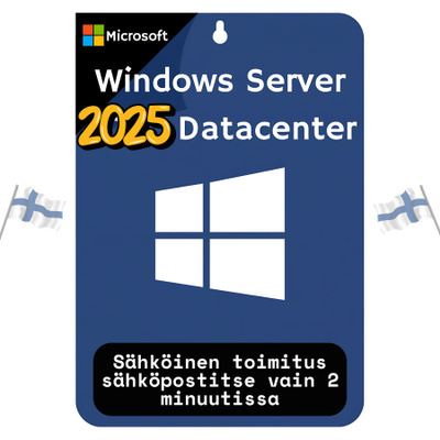 Windows Server 2025 Datacenter | Aktivointiavain