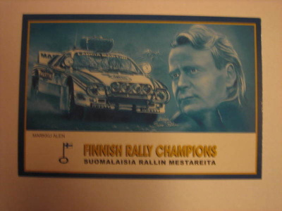 Rallikortti 2: Alen Markku / Lancia 037