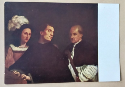 Giorgione: Konsertti, vanha taidepk, ei p.