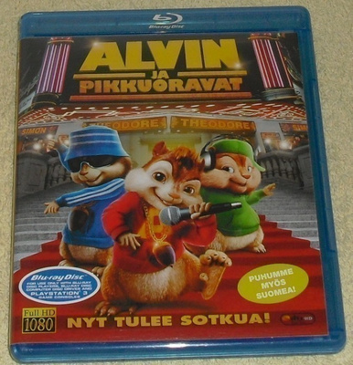 ALVIN JA PIKKUORAVAT (FI+SWE -PUHE) BD***