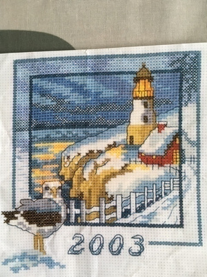 Ristipistomalli Vuositaulu 2003 Atelje Margaretha