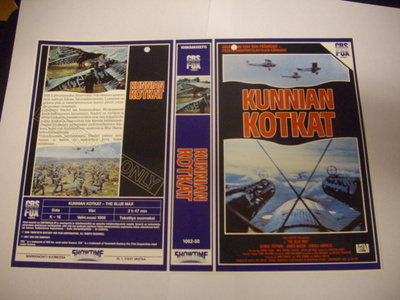 Vhs kansipaperi Fix - KUNNIAN KOTKAT (Sis.postikulut)