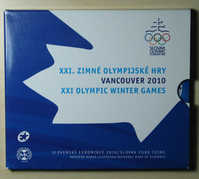 2010 Slovakia 1c-2€+ jetoni, Olympia Vancouver BU sarja