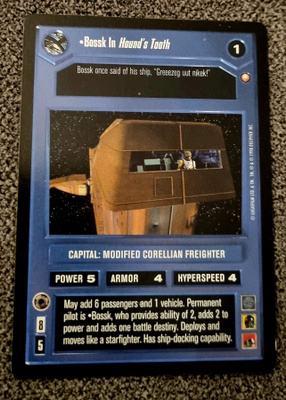 SW CCG - Bossk In Hound's Tooth