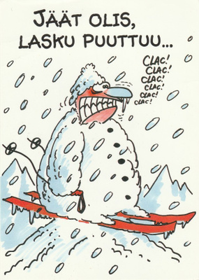 POSTIKORTTI LUMIUKKO