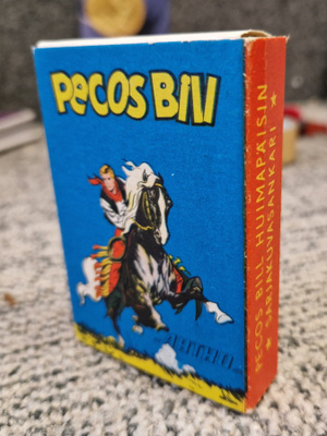 Pecos Bill huippukuntoiset pelikortit 1950-1960 Luvulta