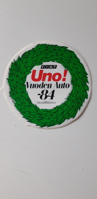 Tarra;  Fiat Uno, vuoden auto -84