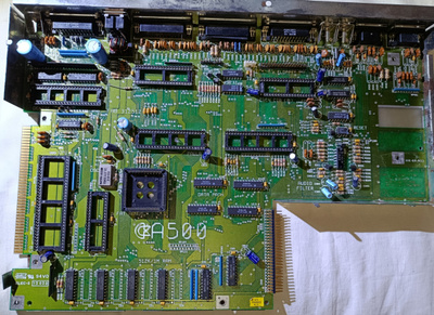 Amiga A500 – testattu emolevy projektiin