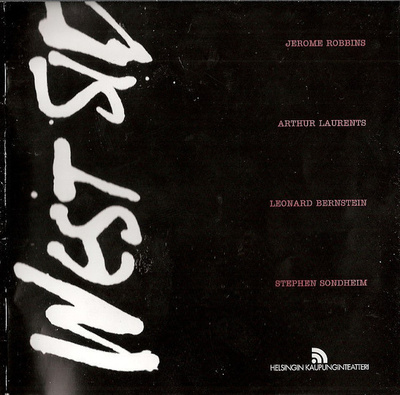 West Side Story (CD) Helsingin Kaupunginteatteri NEAR MINT!!