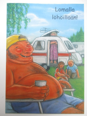 HÖRÖLÄ - Lomalla löhöillään T-0152