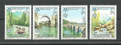 BOSNIAN SERBITASAVALTA EUROPA CEPT eurooppa-sarja 2006 **