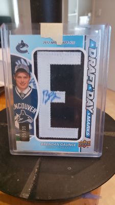 Rare lettermen auto patch gaunce!