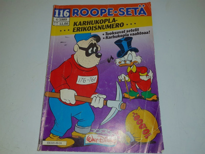 Roope-setä 116  4/1989