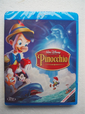 Pinokkio Disney klassikko Blu-ray